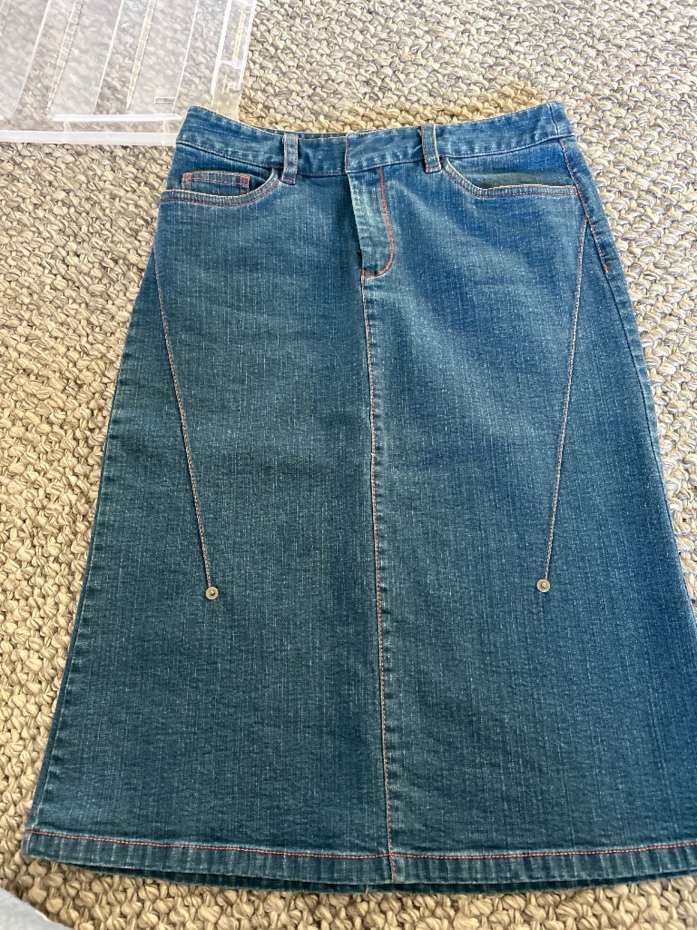 Jean skirt
